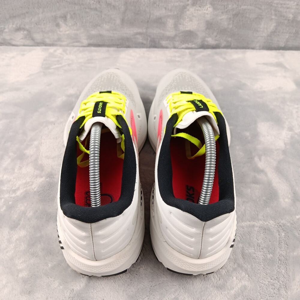 Brooks Launch GTS 9 1203741B148 Women's 11B White Running Shoes Sneakers - Picture 4 of 9